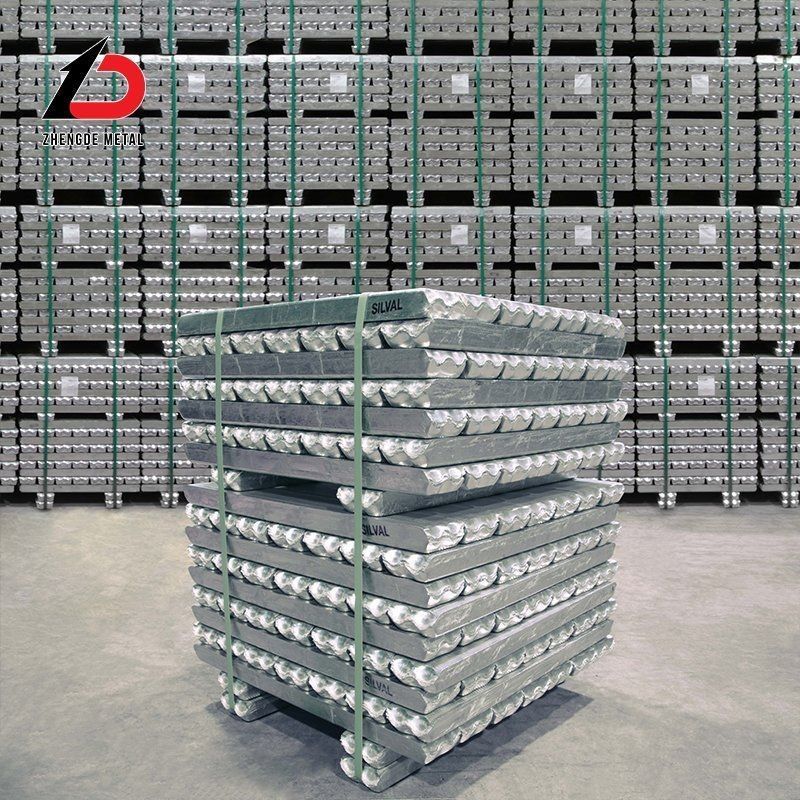 Metal Ingot Factory Supply Purity 99.7% 99.85% 99.9% A7 A8 Aluminum Ingots