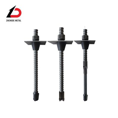 R25 R32 R38 R51 T76 ISO10208 ISO1720 인증과 함께 스레드 스틱 콘크리트 앵커 헤드 앵커 스틱