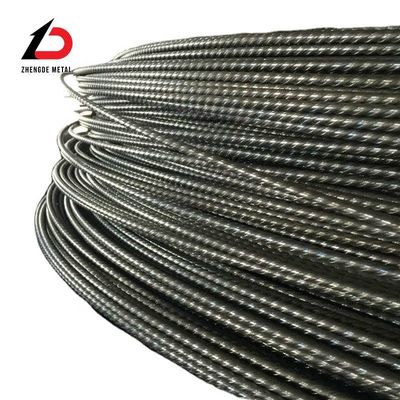 냉면 철선 2.5mm 5.5mm ASTM 저탄소 전압 철자 로프
