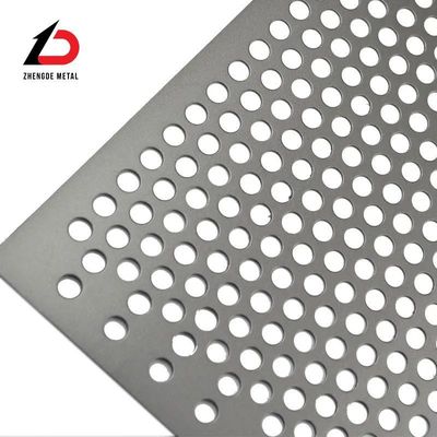 식품 가공 금속 구멍 뚫린  Mesh 2mm X 10mm X 1mm 사용자 정의 오프레이션 피치