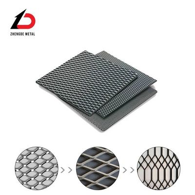 0.1mm-30mm 가벼운 강철 확장 망 스트레칭 확장 금속 망